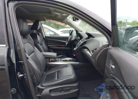 2017 Acura Mdx Technology Package z USA, uszkodzony, nr VIN 5FRYD4H55HB039693